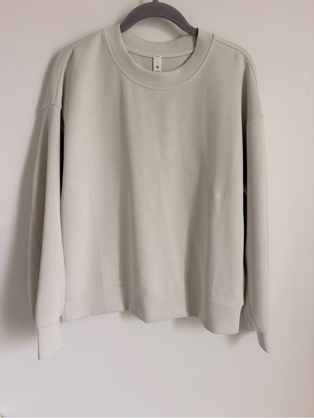 lululemon athletica Classic Crew T-Shirt in Light Taupe
